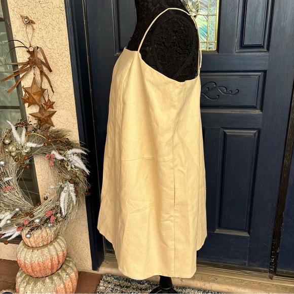 mare mare square neck linen a line mini dress Anthropologie | Dresses | Anthropologie Squareneck Aline Xl Nwt 48 Coastal nordstrom A-Line Little Black Dresses Size:US20